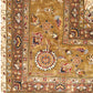 Luxury hand knotted carpet made from 100% Wool in ivory gold color and 10' x 14' size