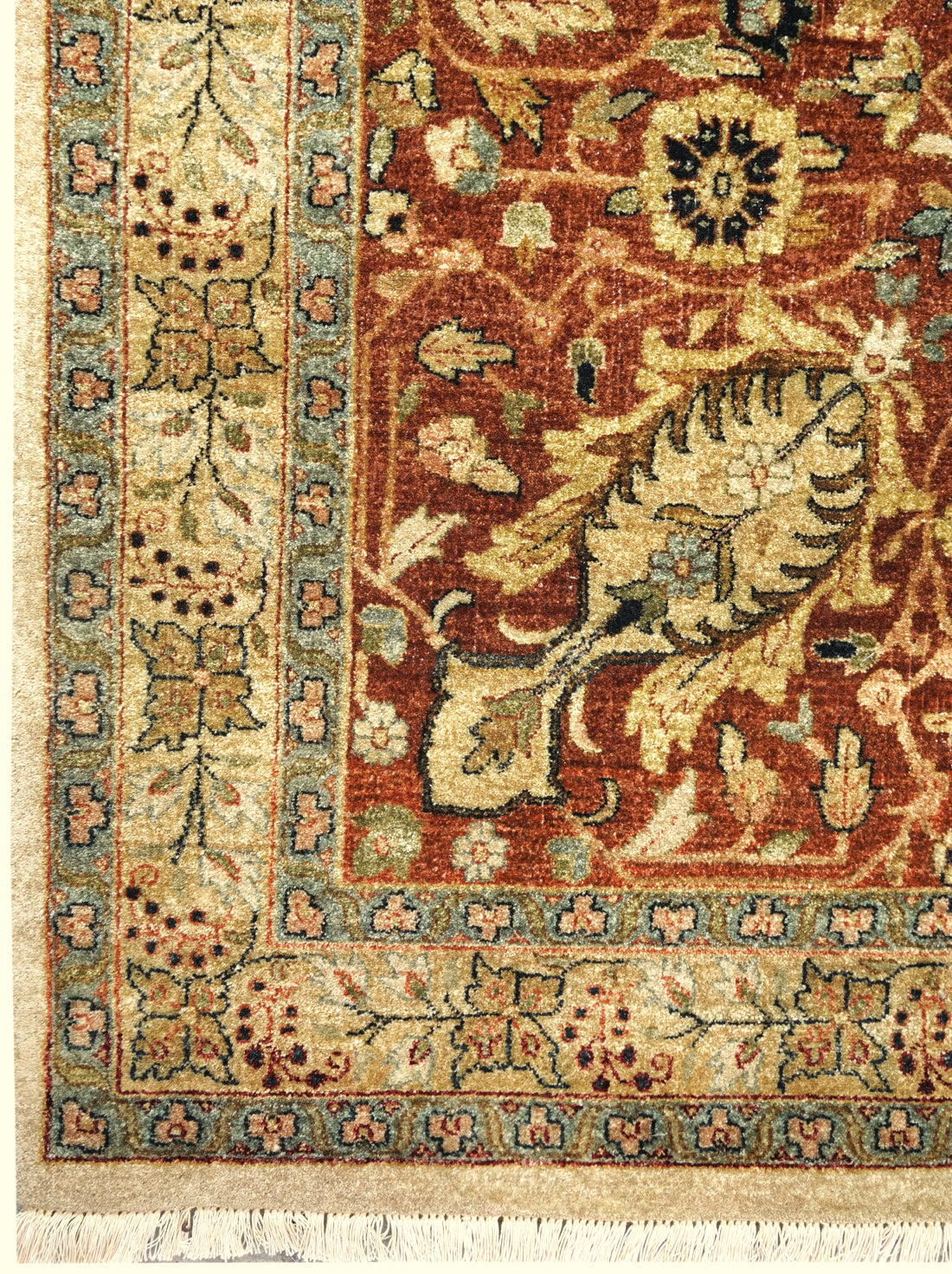 Luxury hand knotted carpet made from 100% Wool in assorted color and 13' x 19' size