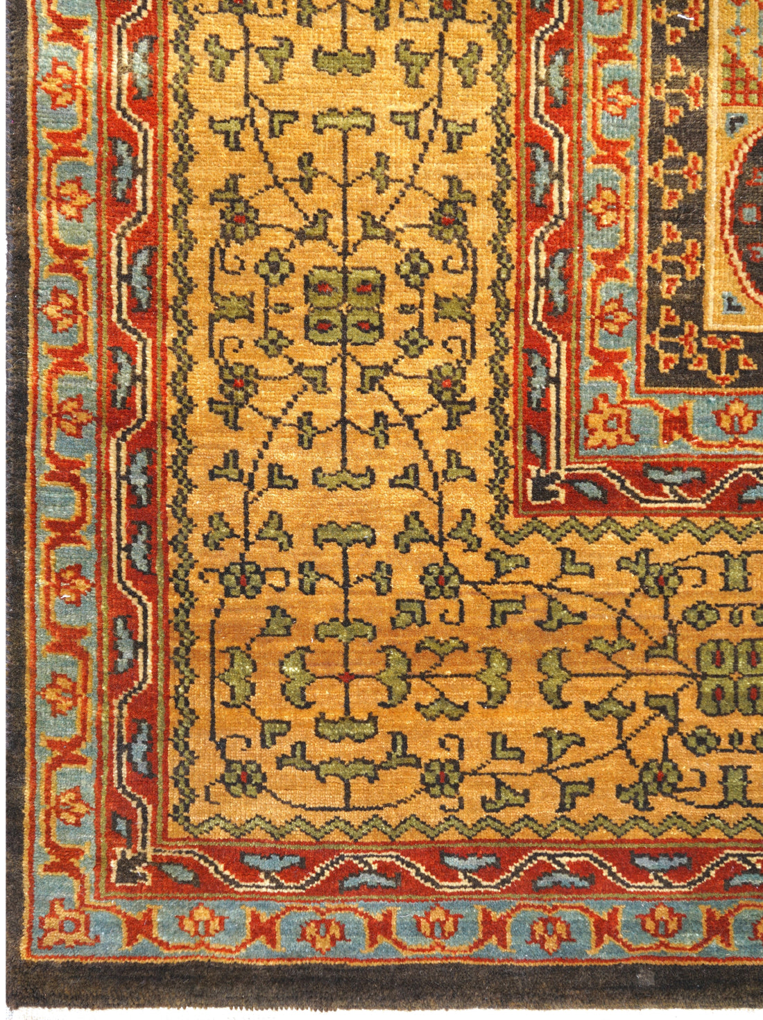 Luxury hand knotted carpet made from 100% Wool in assorted color and 8'6" x 12' size