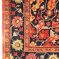 Luxury hand knotted carpet made from Wool & Silk in Assorted color and 9'3" x 12'6" size