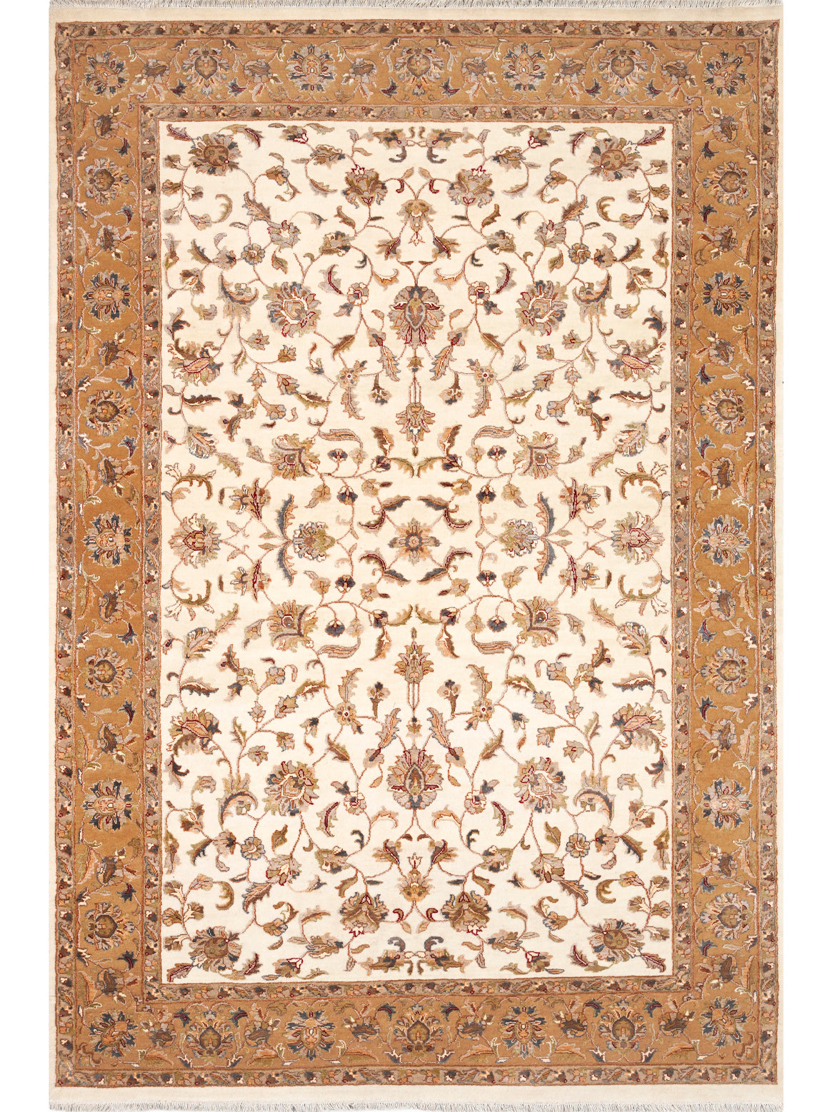 Hands DL 4982 Assorted Luxury Carpet - Wool & Botanical Silk, Hand Knotted (6'6'' x 10'6'')