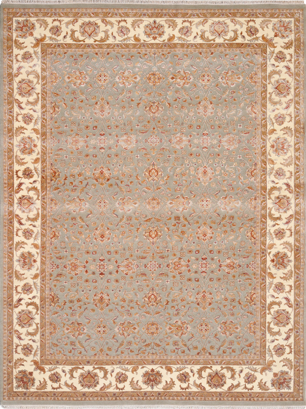 Hands DL 4983 Assorted Luxury Carpet - Wool & Botanical Silk, Hand Knotted (8' x 11"6")