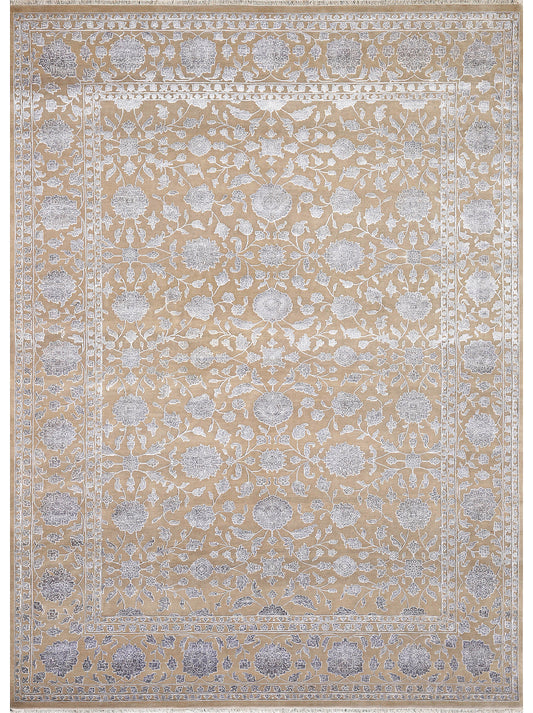 Hands DL 4988 Assorted Luxury Carpet - Wool & Botanical Silk, Hand Knotted (10' x 14')