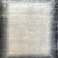 Hands EBB Grey Luxury Carpet - 100% Botanical Silk, Hand Knotted (5'6" x 8")