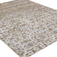 Luxury carpet in Blue Ochre color and 6' x 9' size