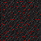 Hands GRAVEL Red & Black Luxury Carpet - 100% Botanical Silk, Hand Tufted (3' x 5')