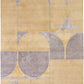 Hands IRINA Gold Luxury Carpet - Wool & Botanical Silk, Hand Knotted (5'6" x 8')