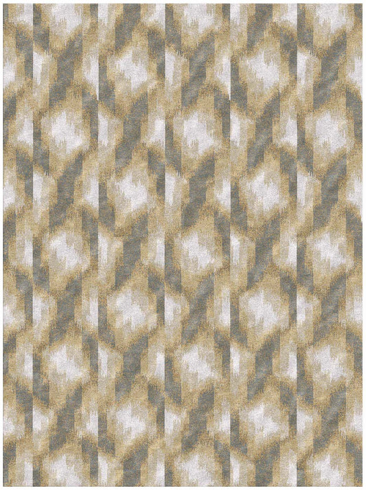 Hands MELANGE Gold Ivory Luxury Carpet - 100% Botanical Silk, Hand Tufted (3' x 5')