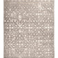 Hands RED SEA CROSSING Silver Grey Luxury Carpet - Wool & Botanical Silk, Hand Knotted (5'6" x 8')