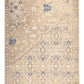 Hands SON OF DARIUS Silver Blue Luxury Carpet - Wool & Botanical Silk, Hand Knotted (5'6" x 8')