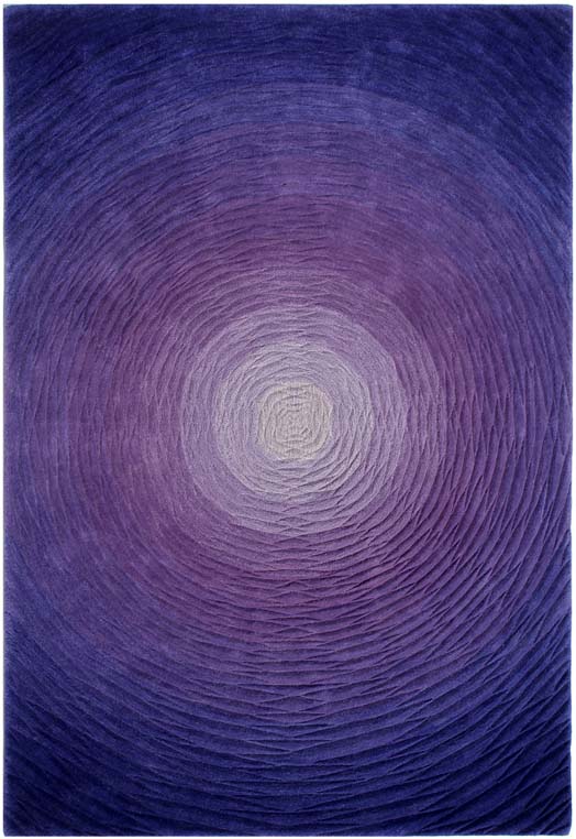 Hands SPHERE Mauve Luxury Carpet - 100% Wool, Hand Tufted (4'6" x 6'6")