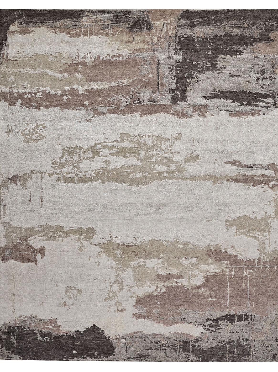 Hands YEVA Natural Luxury Carpet - Wool & Bamboo Silk, Hand Knotted (8' x 10')