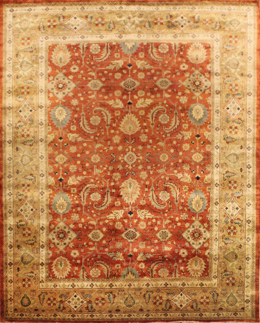 Hands P 2544 Multi Luxury Carpet - 100% Wool, Hand Knotted (10' x 14')