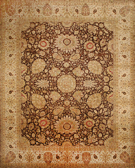 Hands P 35421 Multi Luxury Carpet - 100% Wool, Hand Knotted (12' x 15')