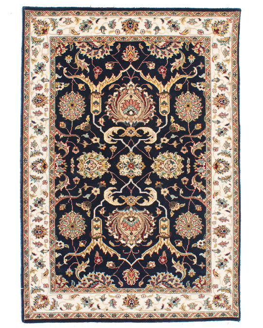 Hands DL 1632 Assorted Luxury Carpet - Wool & Botanical Silk, Hand Knotted (2'6" x 4')