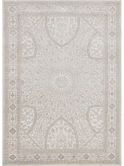 Hands DL 1991 Assorted Luxury Carpet - Wool & Botanical Silk, Hand Knotted (4' x 6')