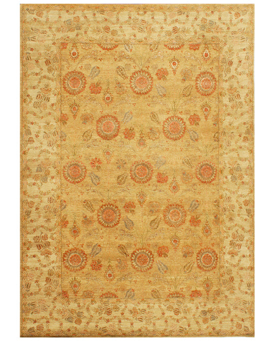 Hands DL 2633 Multi Luxury Carpet - 100% Wool, Hand Knotted (9' x 12')