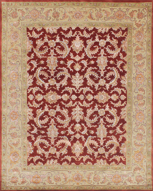 Hands DL 2954 Assorted Luxury Carpet - 100% Wool, Hand Knotted (8' x 10')