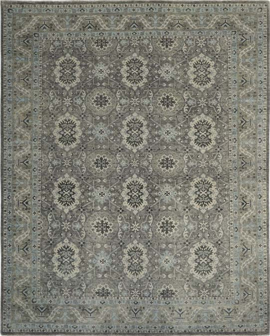 Luxury hand knotted carpet made from 100% Wool