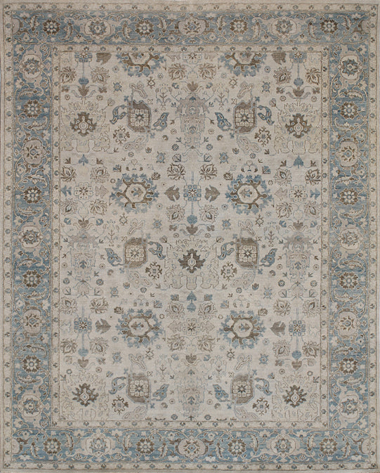 Hands P 312 Multi Luxury Carpet - 100% Wool, Hand Knotted (8' x 10')