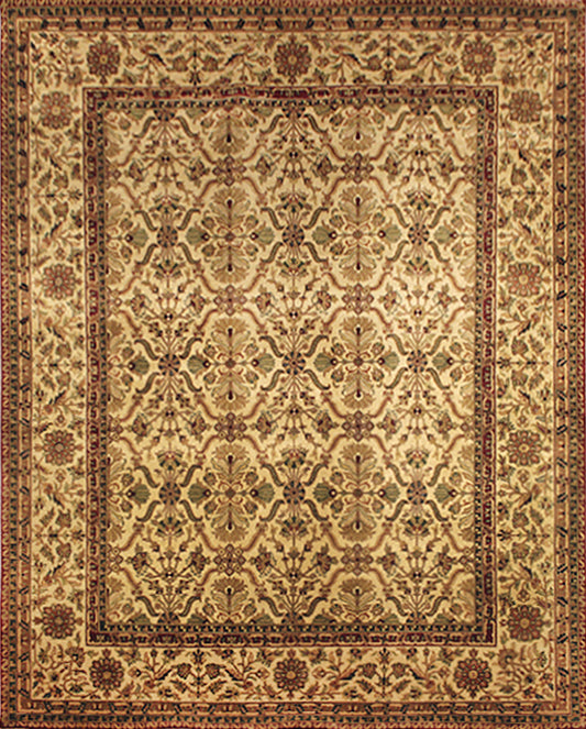 Hands P 471 Multi Luxury Carpet - 100% Wool, Hand Knotted (8' x 10')