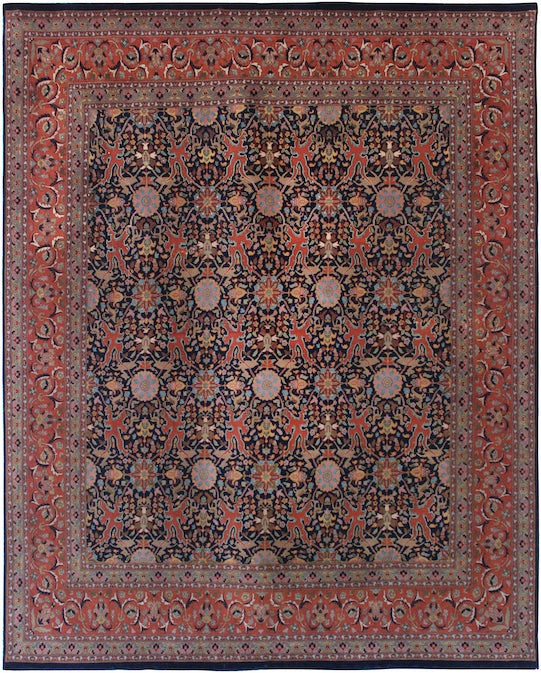 Hands P 2738 Multi Luxury Carpet - 100% Wool, Hand Knotted (8' x 10'6")